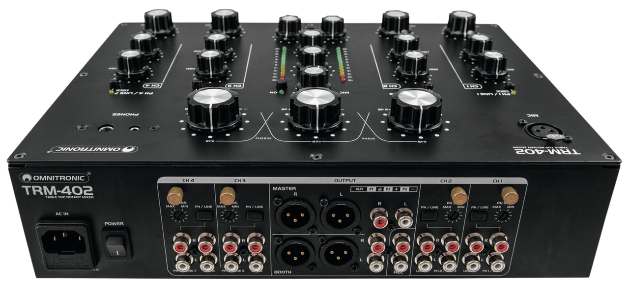 Omnitronic TRM 402 Rotary Mixer | DJ Mixer