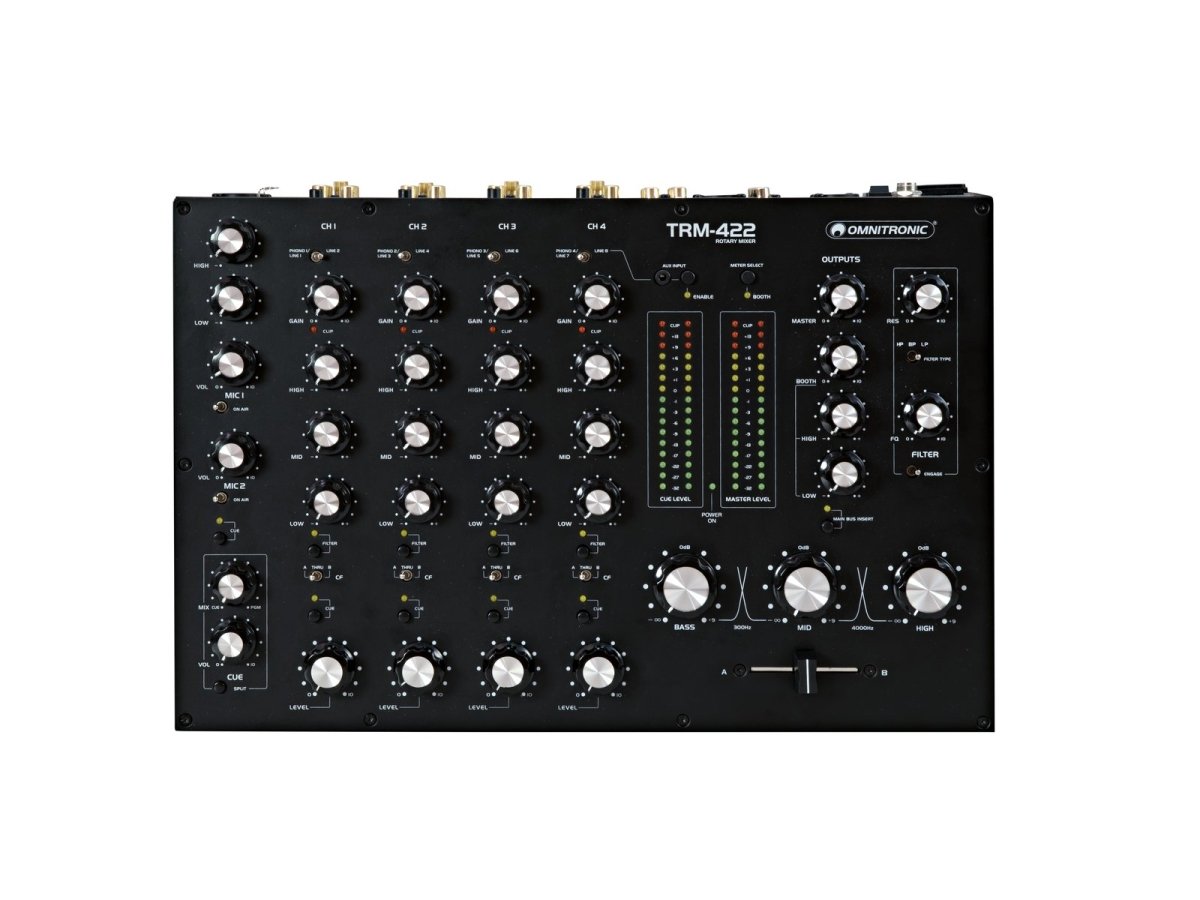 OMNITRONIC TRM - 422 - selectadjs - DJ Mixer - Omnitronic