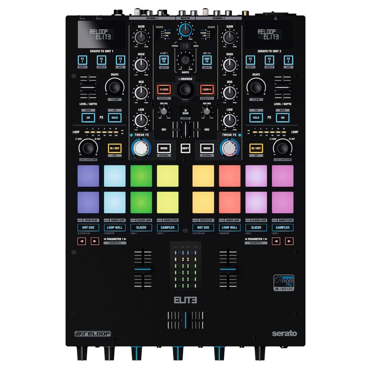 Reloop Elite top view white bg 1