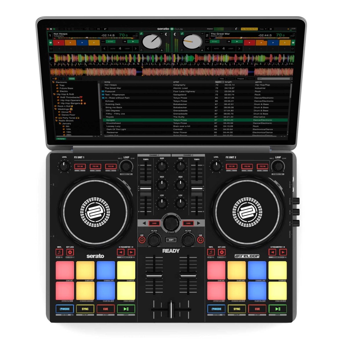 Reloop Ready Bundle - selectadjs - DJ Controller - Reloop