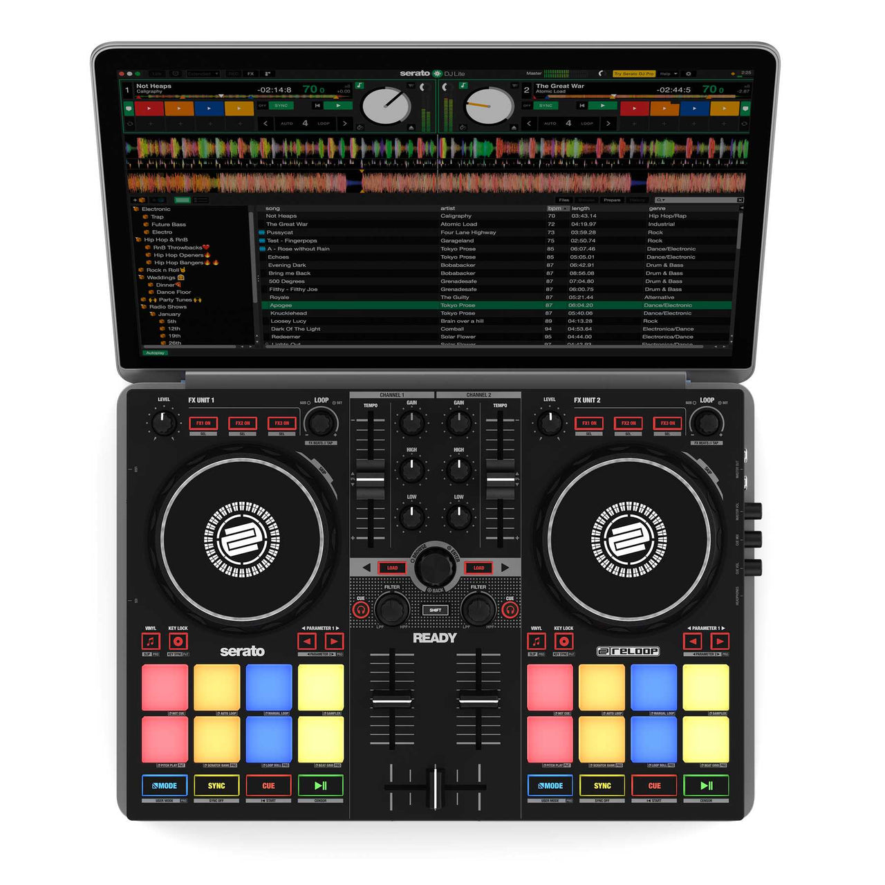 Reloop Ready Bundle - selectadjs - DJ Controller - Reloop
