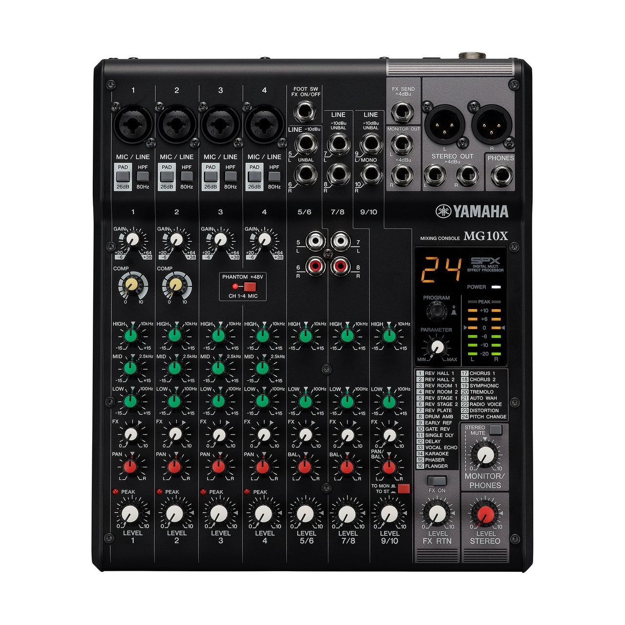 Yamaha MG10XCV - selectadjs